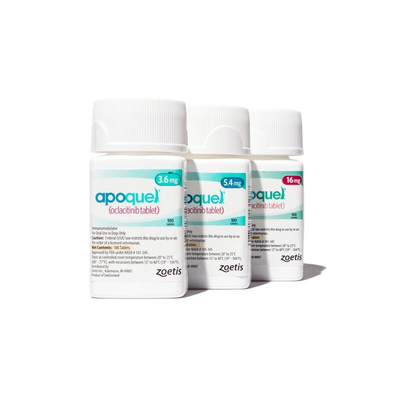 ☺ ( 10 TABLET ) Apoquel  Obat Anti Gatal Dan Alergi Anjing ➫
