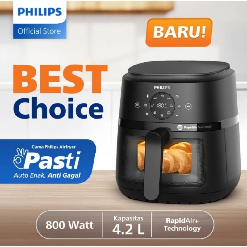 Air Fryer Philips NA221|00 - Penggorengan Digital 4.2L