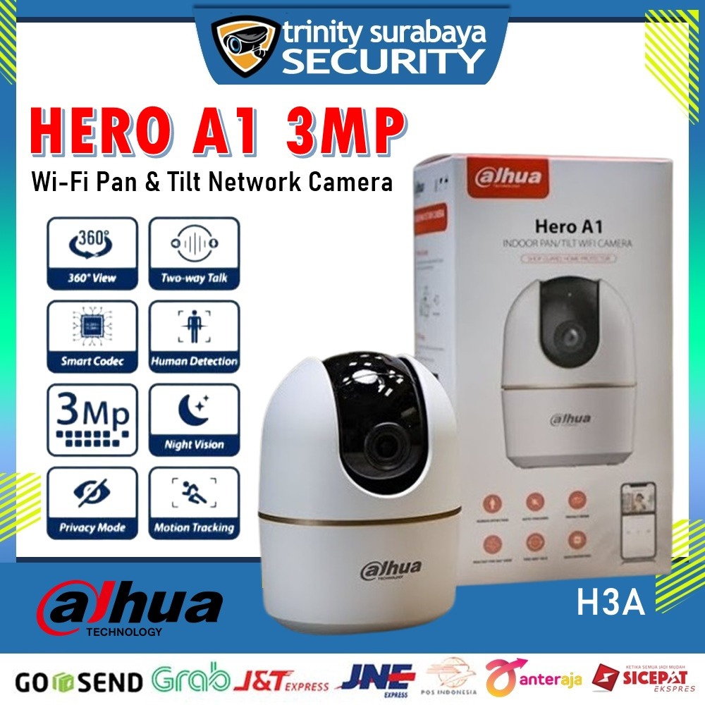 Wifi Camera CCTV DAHUA HERO A1 3mp Trinity