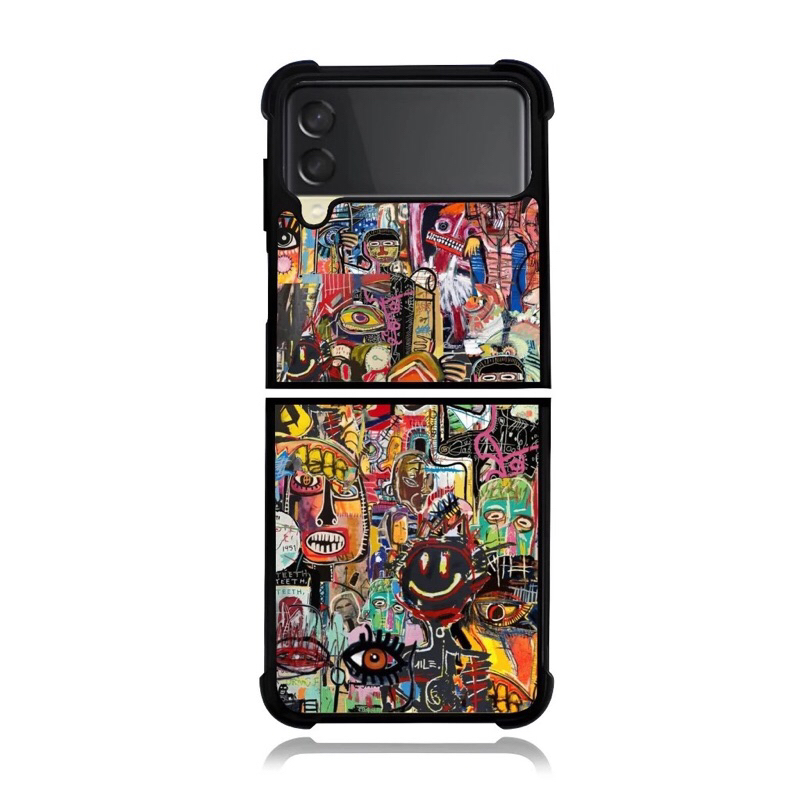 Casing rubber aesthetic case Samsung z flip 6/ z flip 5/ z flip 4/ z flip 3