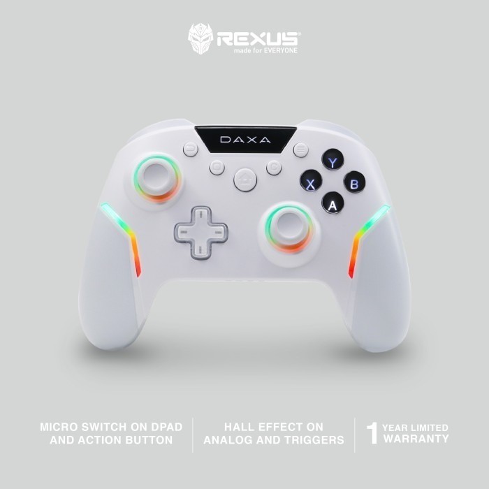 Rexus Daxa Borion DX-AX8 Gamepad Tripple Connection (Wireless + Wired + Bluetooth 5.0)
