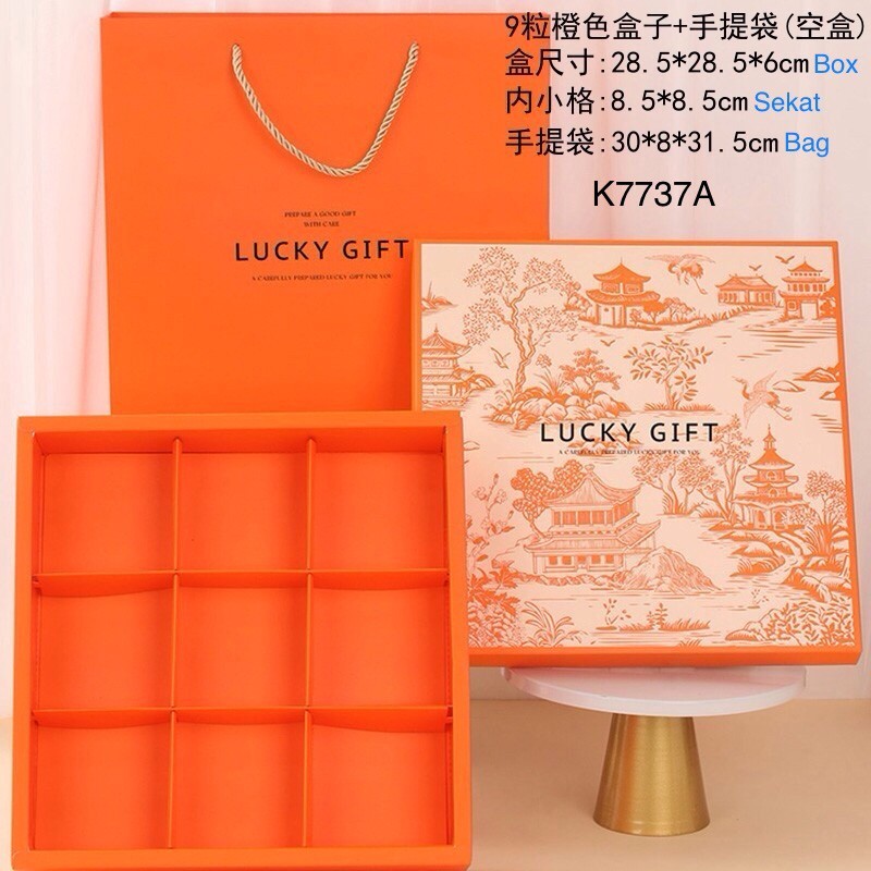 

(3pcs) K7737 Kotak Imlek dus/ Box Sincia Premium K77