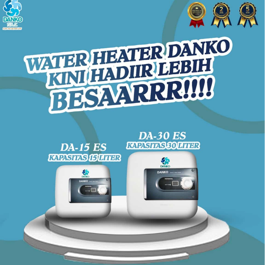WATER HEATER LISTRIK DANKO 15 Liter Dan 30LITER - TERMURAH