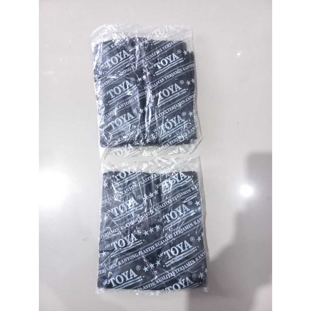 KANTONG PLASTIK KRESEK TOYA HITAM UK 15