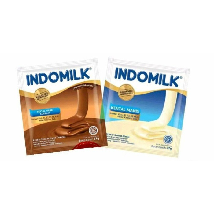 

Susu Kental Manis Indomilk Sachet 37G X 6 - Kraton Tanjung Mart