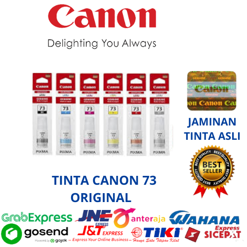 Paket Tinta Canon 73 1 Set ( G1010 G2010 G3010. ) Original