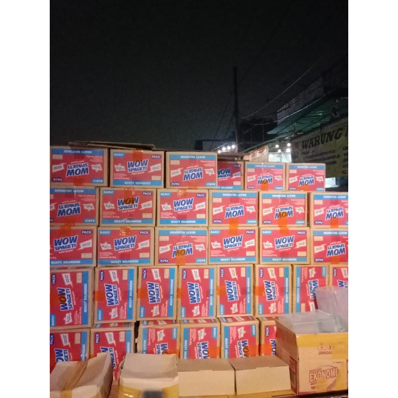 

PROMO!! WOW SPAGETI 1 DUS ISI 40 PCS