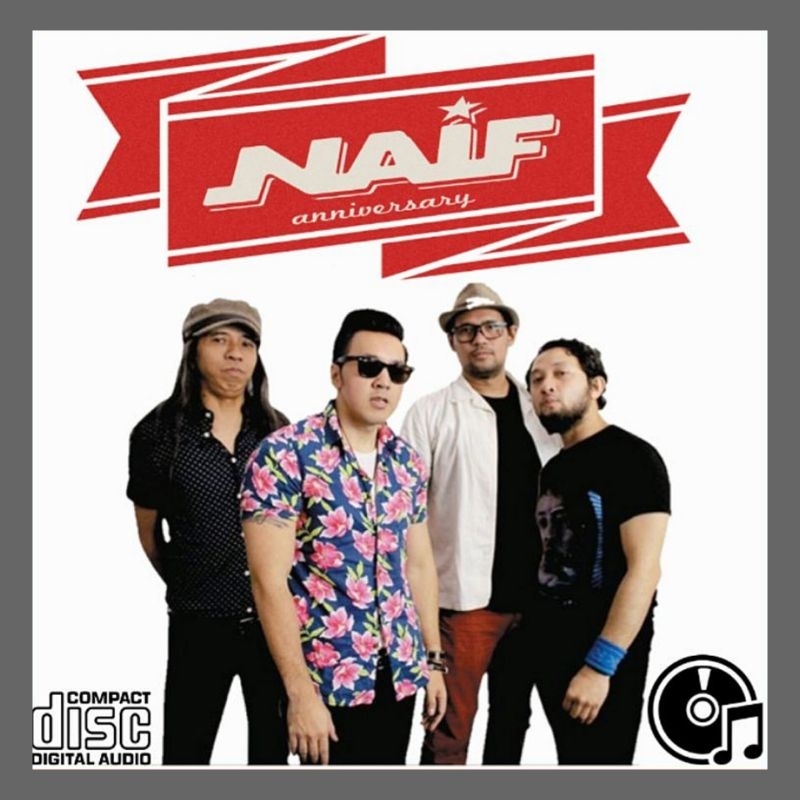 Kaset Cd Lagu Naif - Kaset Cd Band Pop - Kaset Cd Lagu Pop - Cd Band - Lagu Band Populer - Kaset Cd 