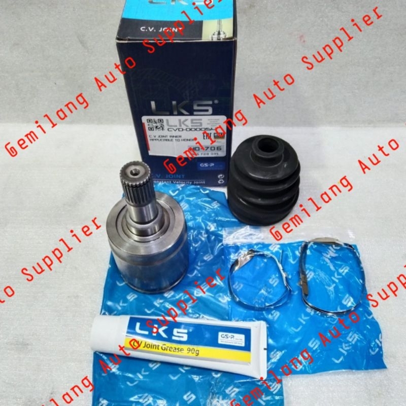 HO-706 Cv Joint As roda Bagian Dalam Honda Jazz 2004/New city Merk LKS