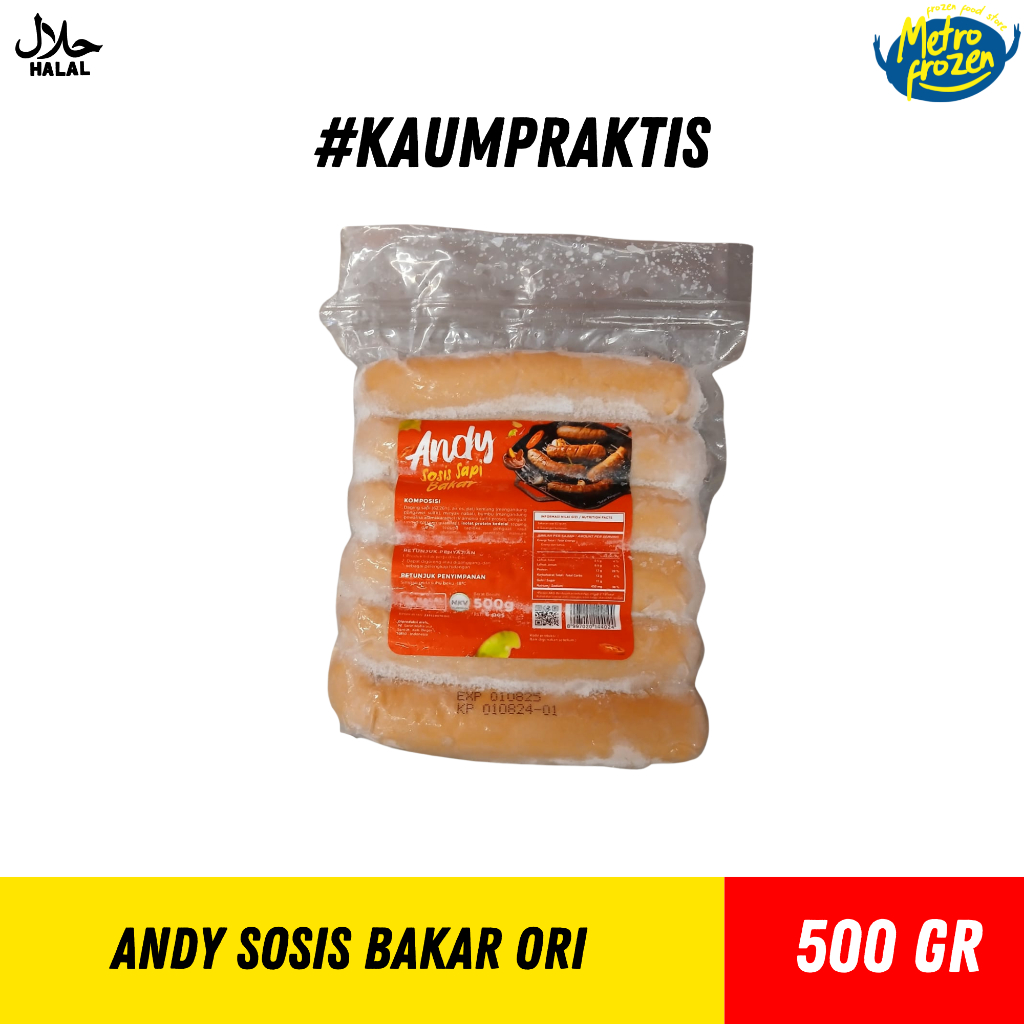 

ANDY Sosis Bakar Ori 500gr