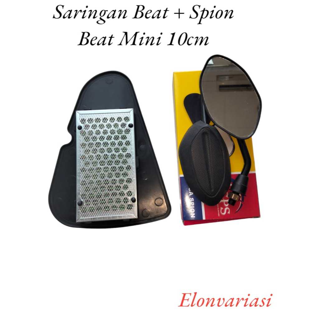 Filter Saringan Udara Beat FI / Spacy F1 / Scoopy F1 / Vario 110 + Spion Beat Mini