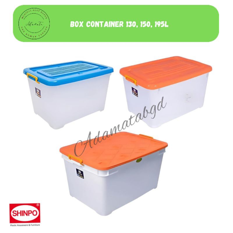 Box CB Container Box Kotak Penyimpanan Jumbo Shinpo Plastics