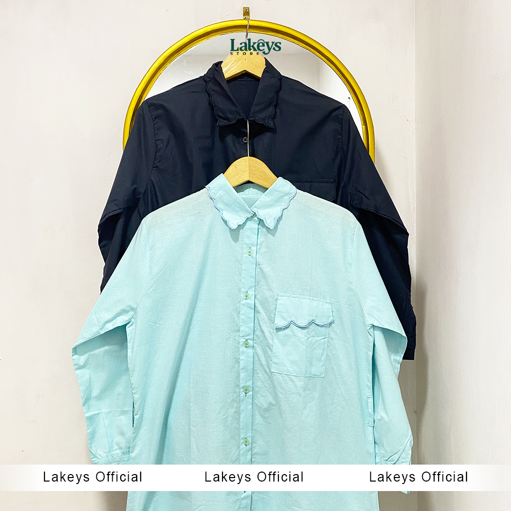 [Lakeys] Tunik Katun Bordir Premium