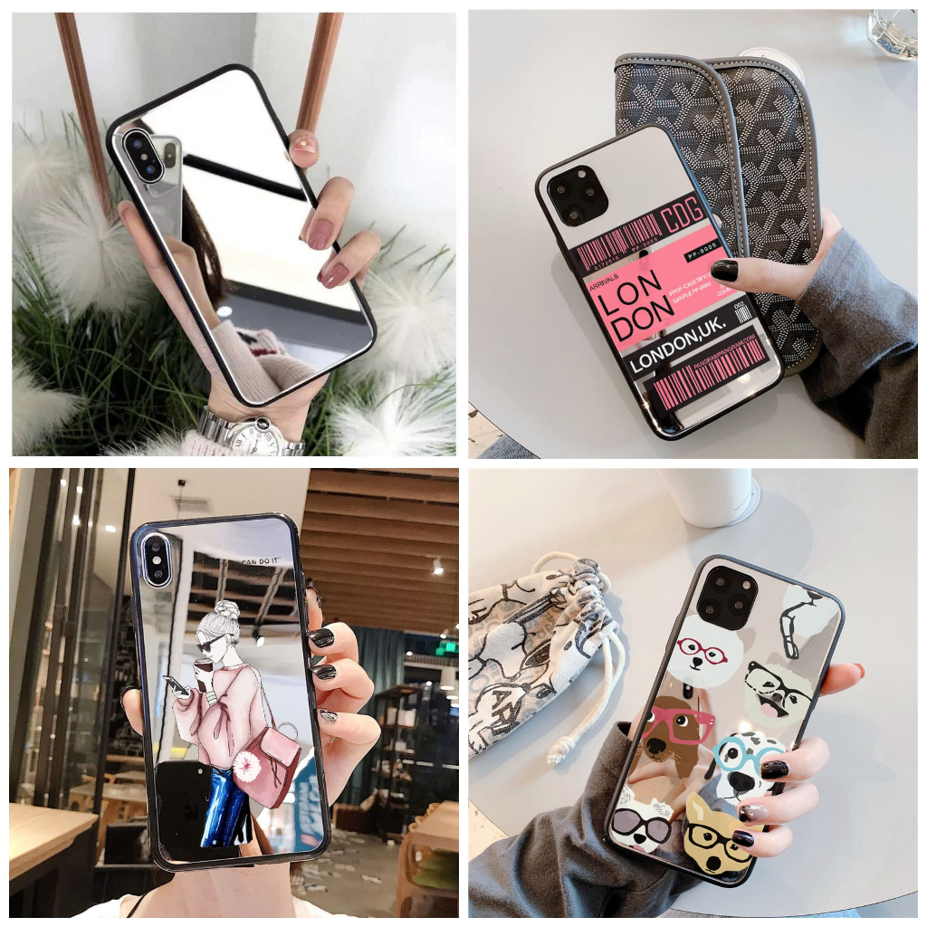 Mirror Case Samsung A10 A10S A20 A20S A21S A22 4G A22 5G A23 4G A23 5G A24 4G