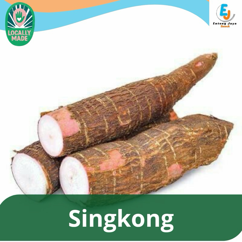 

Singkong Segar kemasan 1 kg