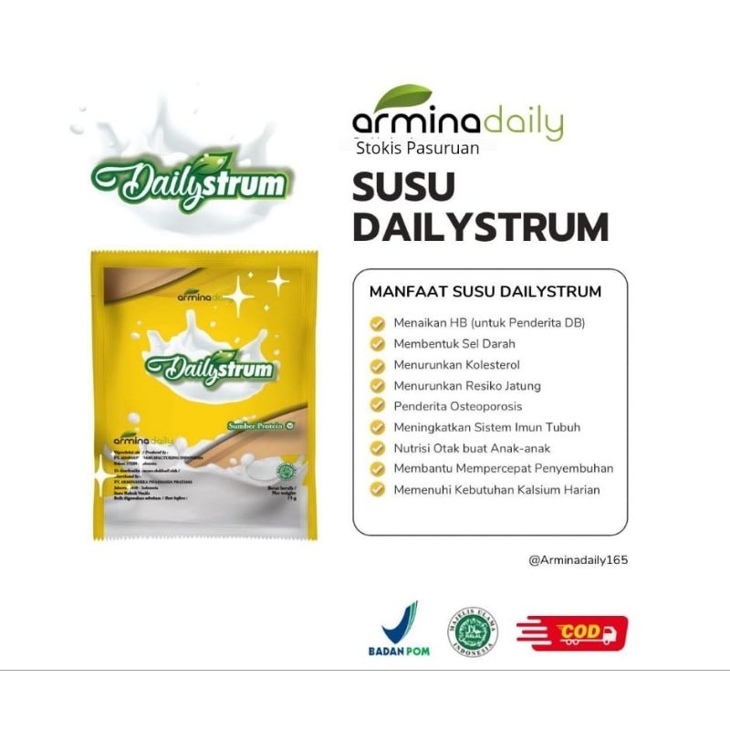 

Susu DailyStrum Original Armina Daily Susu Kolostrum Termurah.