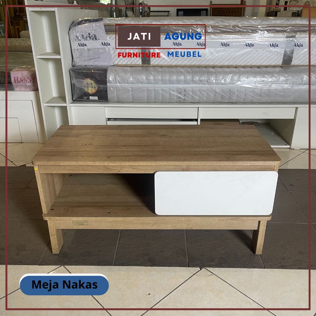 Meja Nakas Kayu Minimalis Retro Meja Tv Cabinet Lemari Kecil