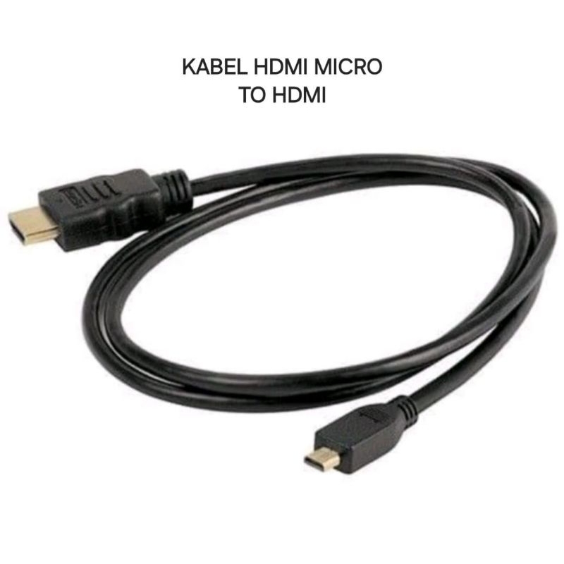Kabel Hdmi Micro to Hdmi 1,5M Hdmi Micro