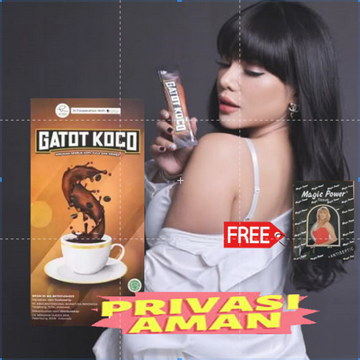 Kopi Gatot koco 1 Box isi 5 sachet / Gatot koco kopi pria