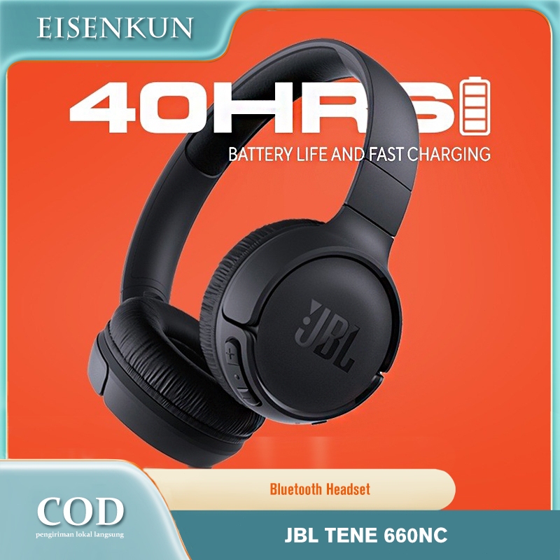 JBL Official Store Original Tune 510BT Pure Bass Wireless Bluetooth Headphones Extra Bass Lightweigh