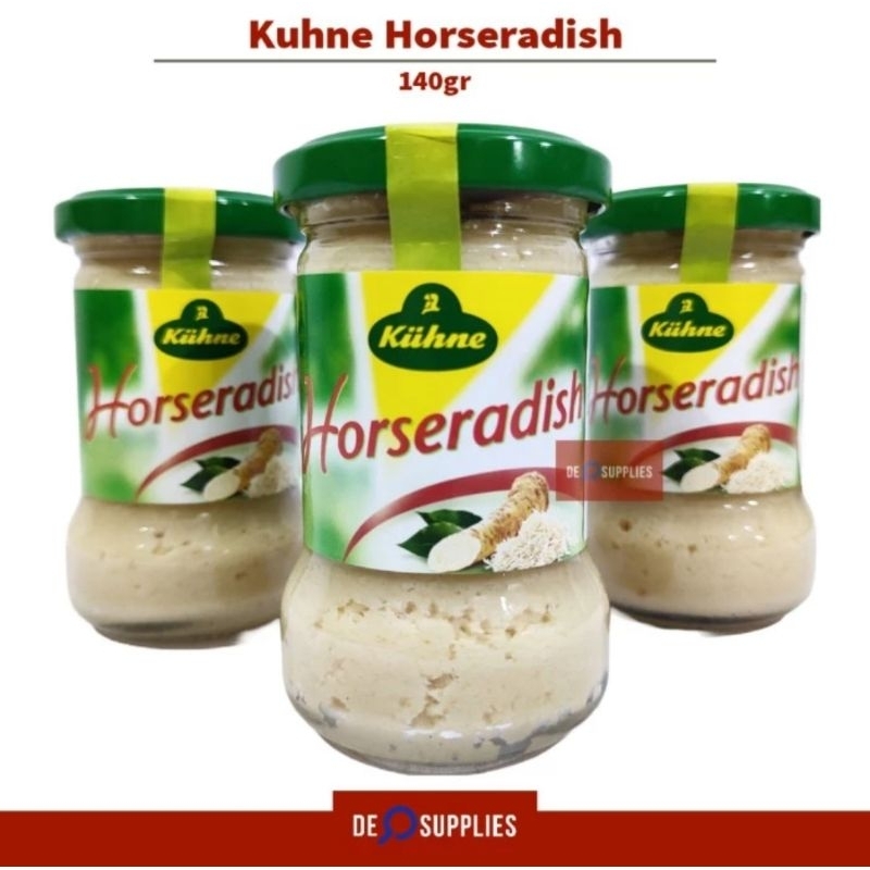 

Kuhne Horseradish 140gr - Saus Lobak Acar Vegetables Horse Radish