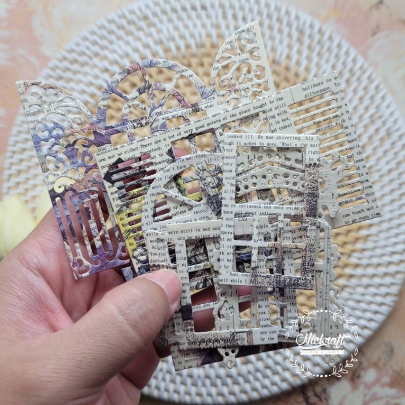 

6 pcs Window Jendela Kertas untuk Scrapbook journaling