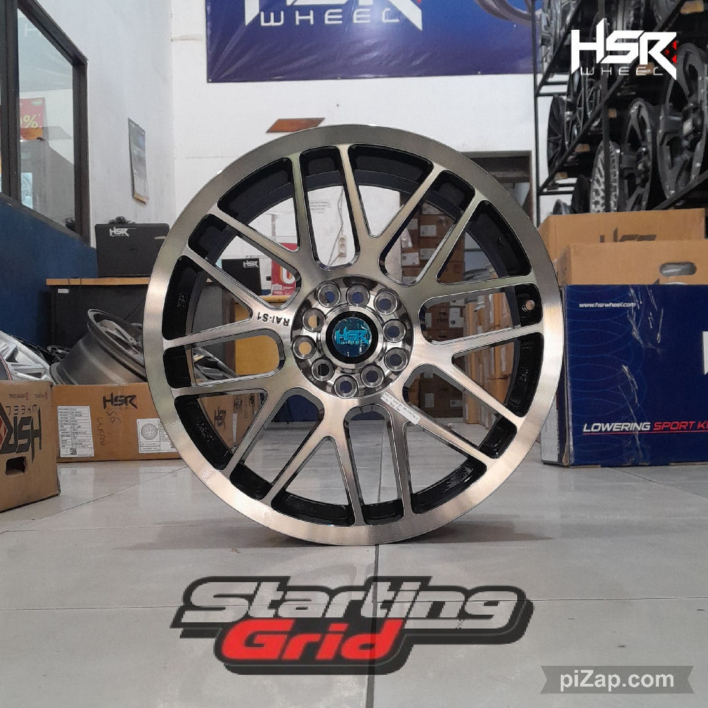 Velg Mobil HSR R17 Cocok Untuk Innova, Voxy, Lexus, Xpander, Terios, CRV