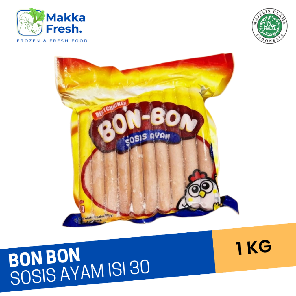 

bon bon sosis ayam 1 kg isi 30