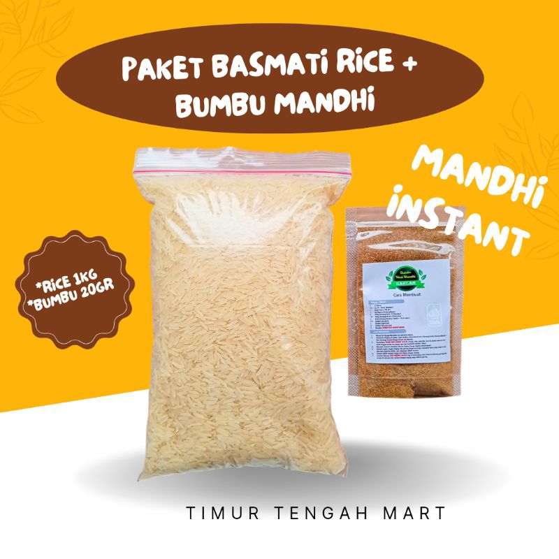 

JKL Beras Basmati 1kg plus Bumbu Kebuli Biryani Mandi