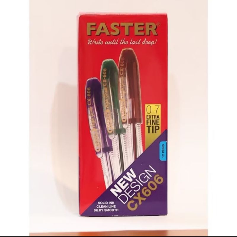 

RB Pulpen Faster C600 Extra Fine 0.7mm ( 1pak/12pcs )
