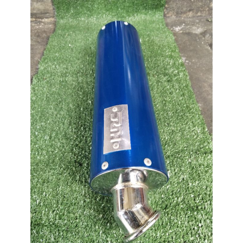 knalpot / silincer HRC warna biru inlet 38