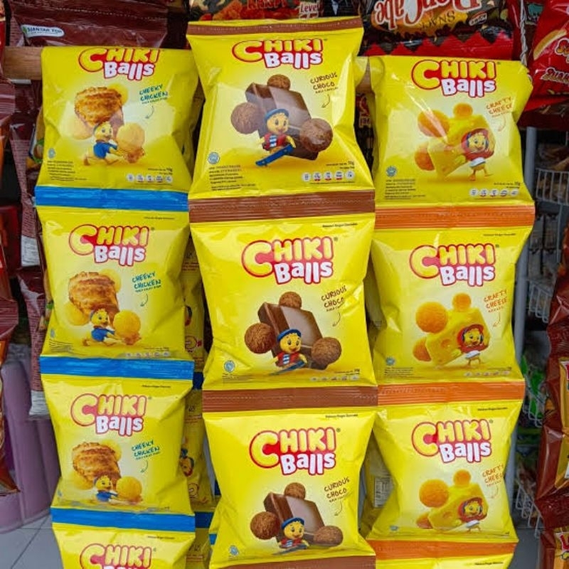 

CHIKI BALLS Snack Renceng Isi 10 Pcs x 16g