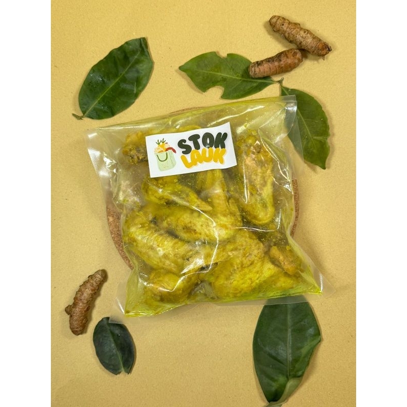 

Ayam Ungkep Bumbu Kuning Sayap
