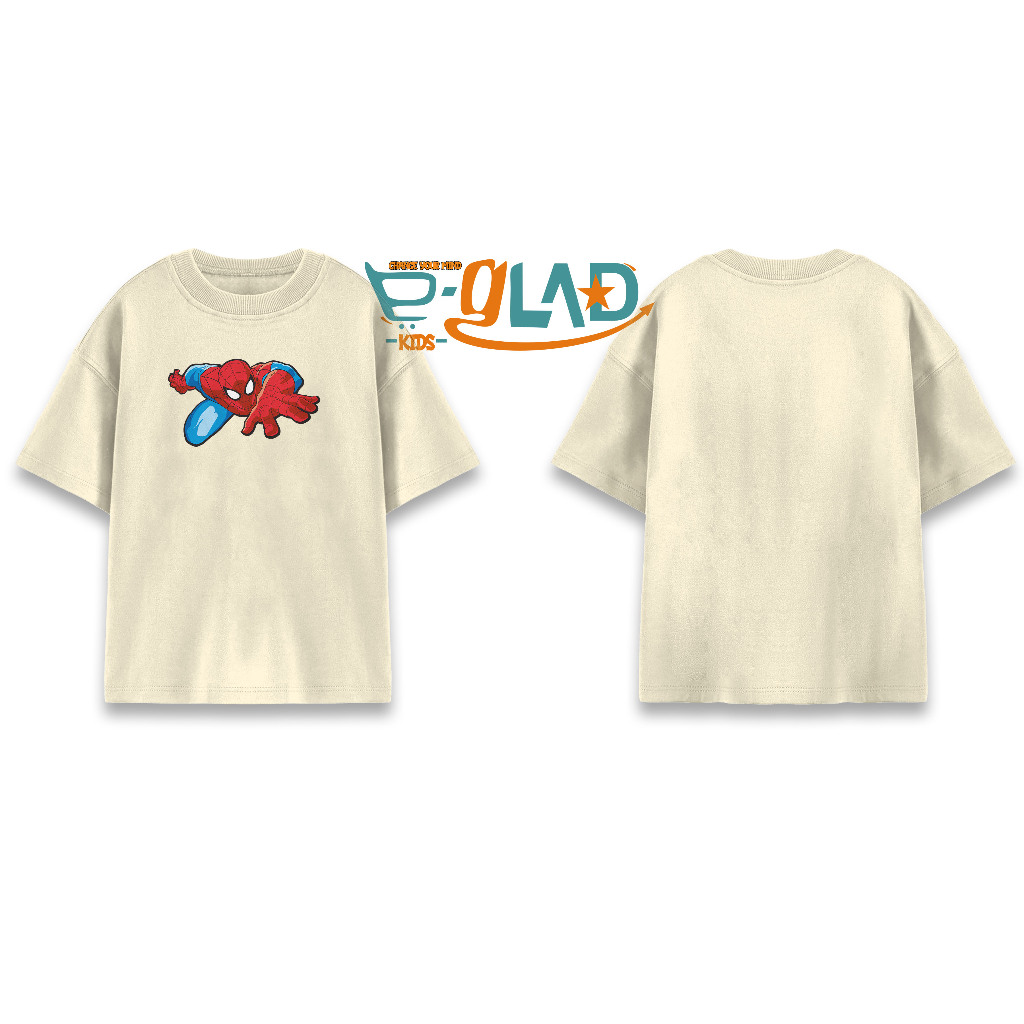E Glad Kids Kaos Distro Anak Marvel The Amazing Spiderman Katun Baju Anak Laki Tshirt Anak Perempuan