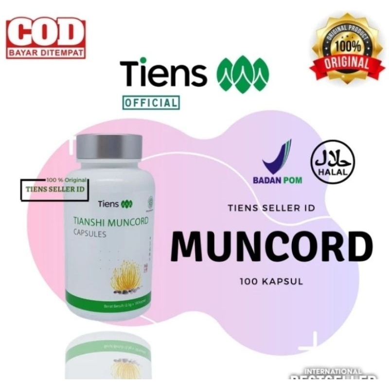 Muncord Tiens untuk penambah gairah wanita paket 10 kapsul