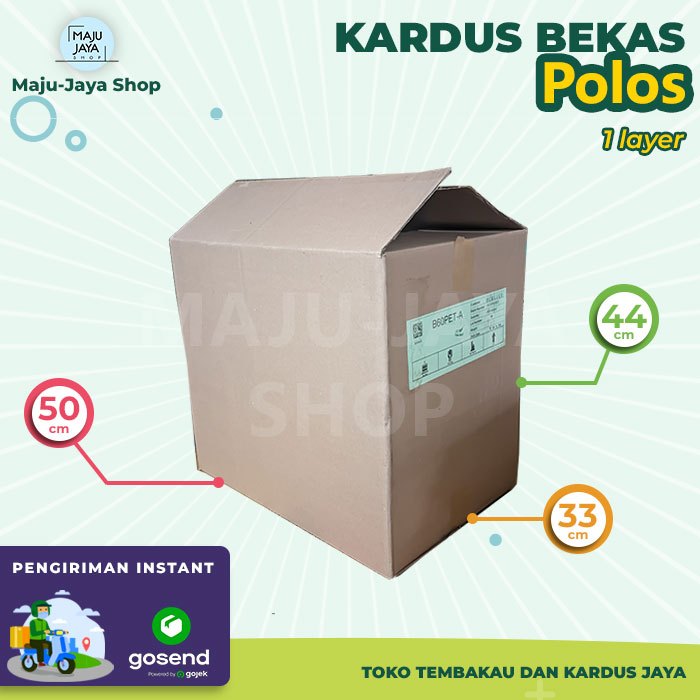 

Kardus Bekas (Polos - SIngle Layer) - Cocok Untuk Packing atau Pindahan