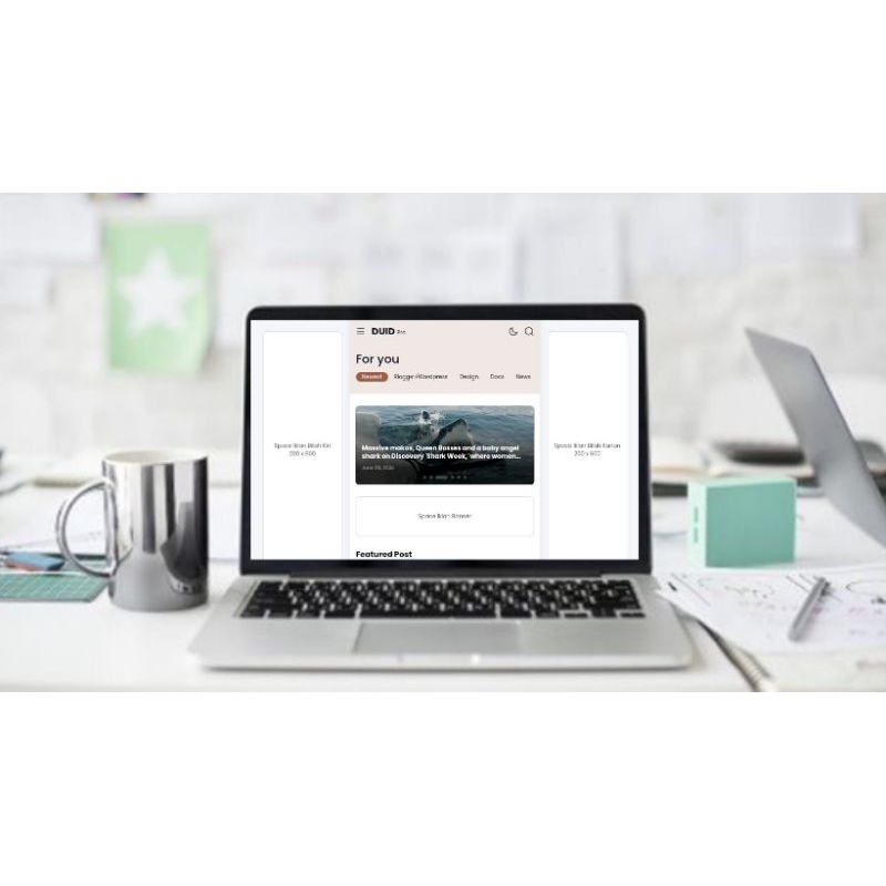 Template Blogger Duid v2 Premium dari Bloggermuda.com