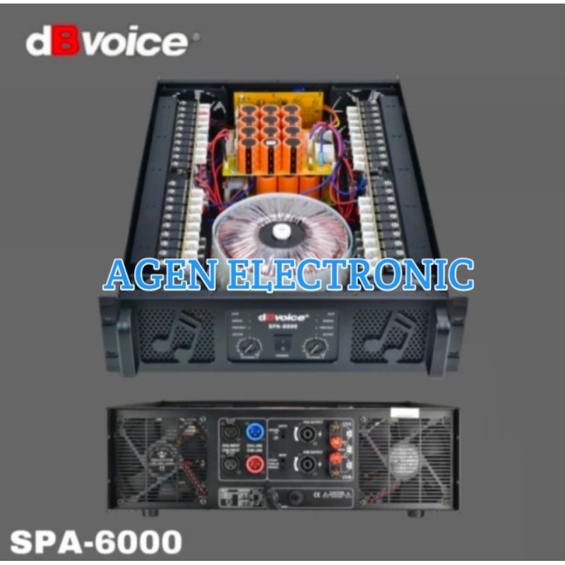 Power dB Voice SPA 6000 Original Amplifier dbvoice SPA6000 Class GB