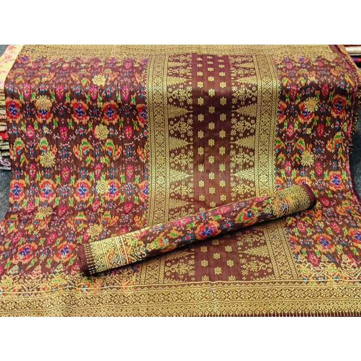 Songket limar rebung kain tenu palembang bagus warna cocok dikombinasikan