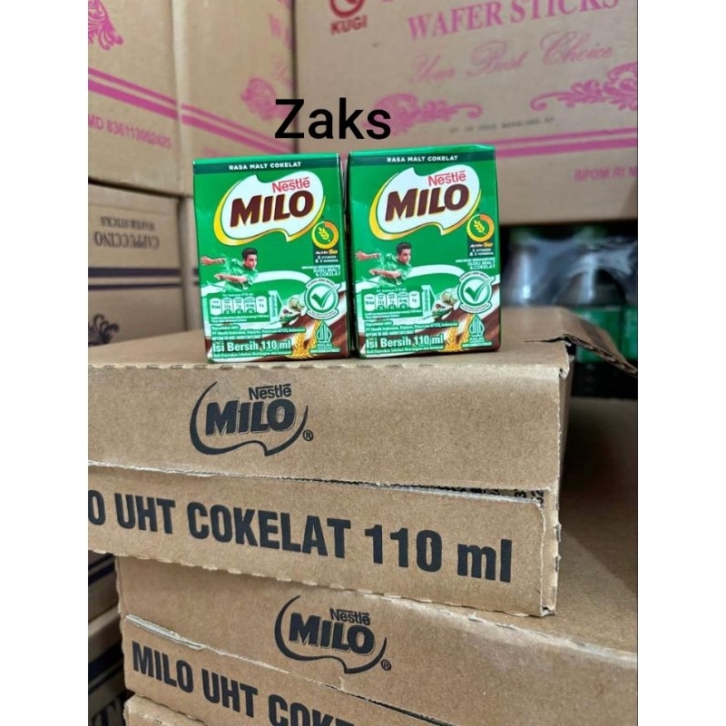 

milo uht kotak 110ml 1pack isi 4 pcs