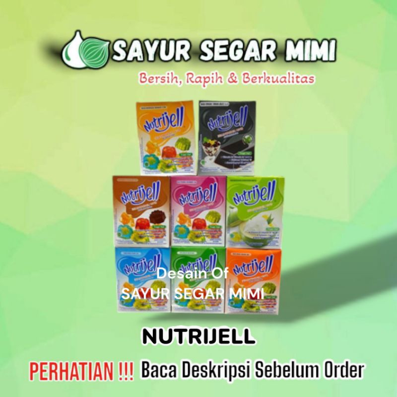 

Nutrijell Aneka Rasa 1pcs @10g - Sayur Segar Mimi