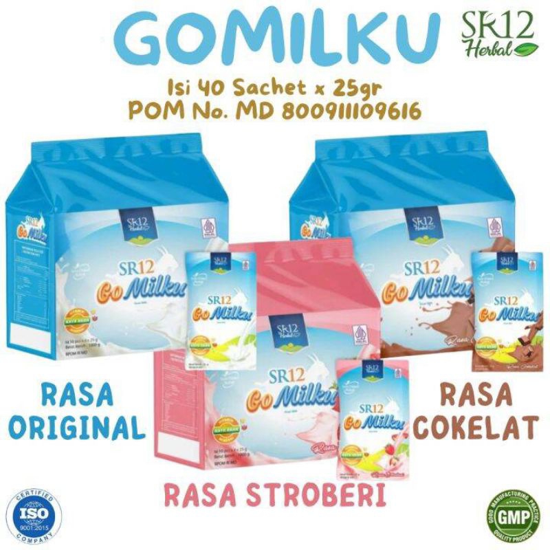 

GOMILKU PREMIUM SR12 1KG [40 Sachet]