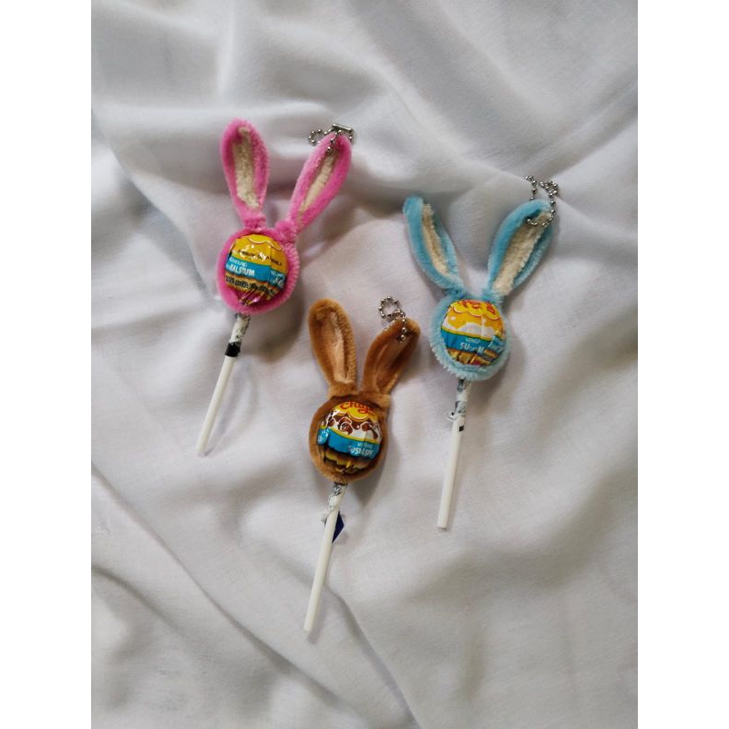 

Permen Kawat Bulu Karakter Rabbit/Kelinci Lucu for Mini Gift