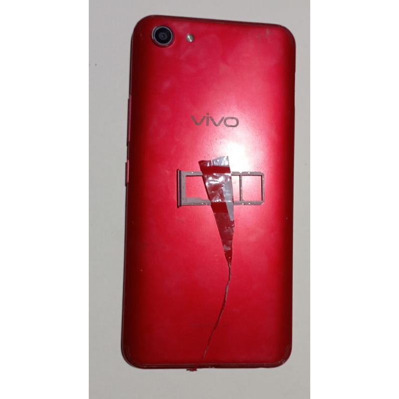 vivo y81 merah, minus lcd. merah