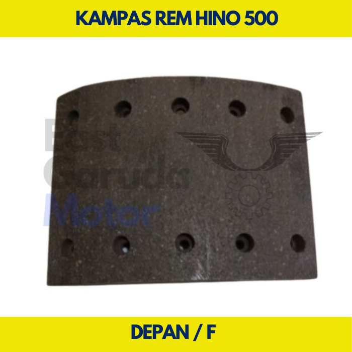 KAMPAS REM HINO 500 DEPAN