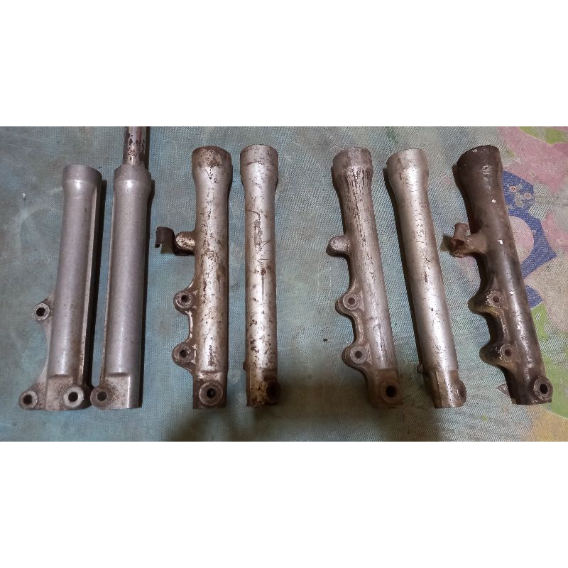 Bottom tabung Shock depan Satria 2Tak Original copotan