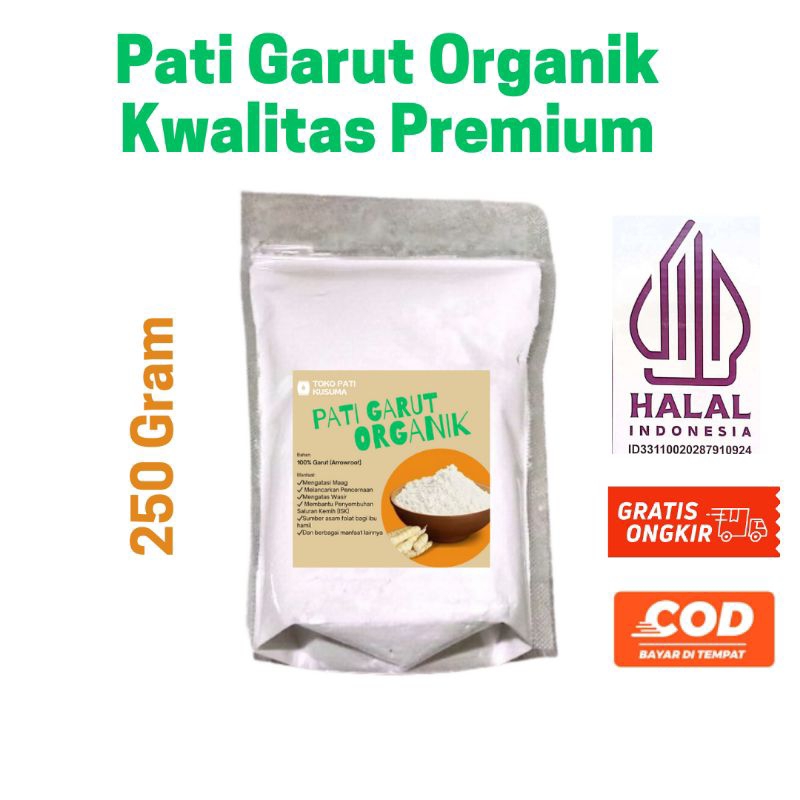 

250 Gram Pati Garut Organik Meredakan Mag, Asam Lambung dan Memperlancar Pencernaan