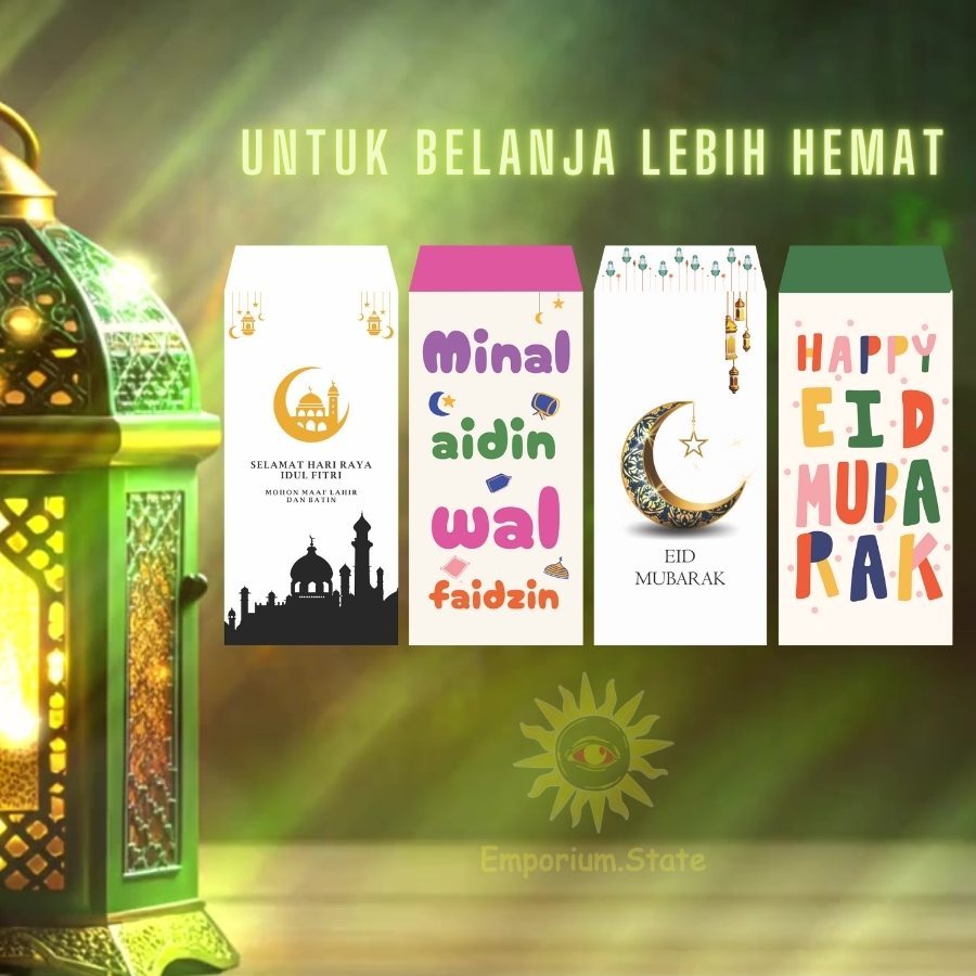 

100 Amplop Lebaran Besar