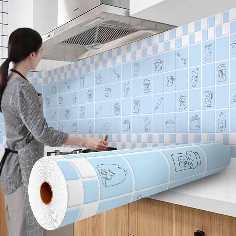 Big Deal 6CM5CM Wallpaper Stiker Dinding 3D Walpaper Dapur Anti Minyak Dan Panas Kamar Mandi Anti Ai