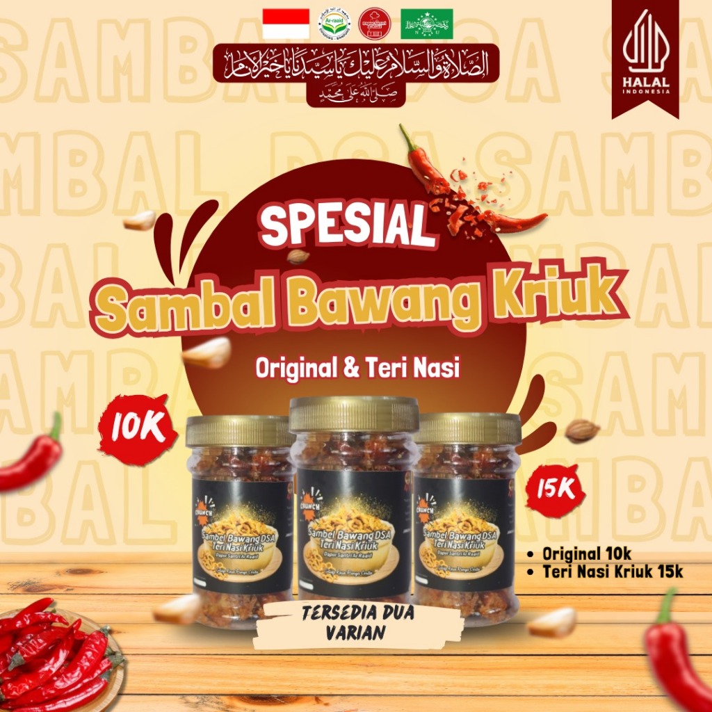 

Sambal Bawang Kriuk DSA